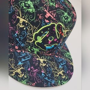 45 RPM Adaptor DJ Hat New Era 59Fifty Record Player Stereo Music Baseball Cap